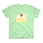 なみわさのアトリエのいちごのショートケーキ スタンダードTシャツ