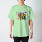 Gemo こうだともこの怪獣グオグオ スタンダードTシャツ