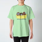 ヤママユ(ヤママユ・ペンギイナ)のタライリムジン(ケープ、マゼラン、フンボルト) Regular Fit T-Shirt