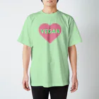 のらぱんちゃんのVEGANハート スタンダードTシャツ