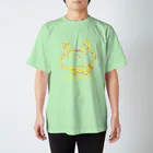 オモシロオカシクのうさろけモザイク スタンダードTシャツ