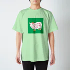 ジルトチッチのデザインボックスのフェミニンなひつじさん スタンダードTシャツ