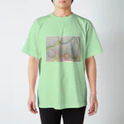 キイロイチャンのおうちの花つぼみ　まあるい Regular Fit T-Shirt