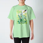 黒川ひゅうの『ちいさなみどり』 Regular Fit T-Shirt