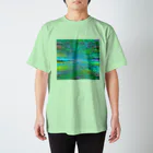 水草の地平線 Regular Fit T-Shirt