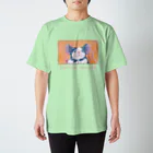 よふかしパーティーのパンダマウスちゃん Regular Fit T-Shirt