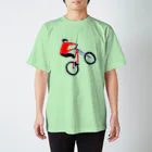 NIKORASU GOのMTBデザイン「RIDE」 Regular Fit T-Shirt