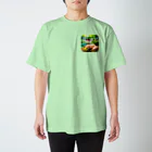 ニャーちゃんショップの眠りネコ Regular Fit T-Shirt