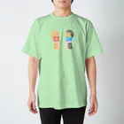 パステルドギーのこけしなダックスフンド Regular Fit T-Shirt