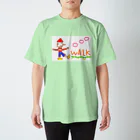 usa100の歩こう歩こう歩こう♪ Regular Fit T-Shirt