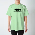 つりてらこグッズ(釣り好き＆おもしろ系)のジェントルマンバサーＴシャツ Regular Fit T-Shirt