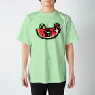 庭にくるコトリからの夏だ！スイカだ！ Regular Fit T-Shirt