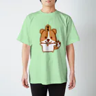 あおいむゆの将棋大好きこまわんモチーフ Regular Fit T-Shirt