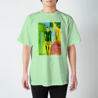 ko-ayaのgreen corridor Regular Fit T-Shirt