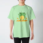 カエルたんのお店の【Tシャツ】カエルたんがポチる スタンダードTシャツ