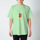 メイド　ミー　チャムのくまさん　オレンジ🍊 Regular Fit T-Shirt