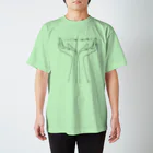 シンプルなグッズ やこ屋のLive for yourself (手の花) Regular Fit T-Shirt