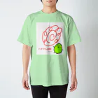 マメ大福のゆるキャラ妖精マメさん Regular Fit T-Shirt