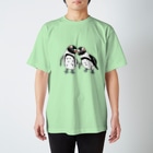 penguininkoの仲良しのケープペンギンさんたち🐧🐧① Regular Fit T-Shirt