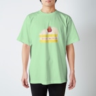 波居のいちごのショートケーキ Regular Fit T-Shirt
