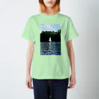 City View Kのベルリン・シュプレー川 1 スタンダードTシャツ