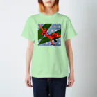 KEY PRISMのクレステッドゲッコー「Asuka」002 スタンダードTシャツ