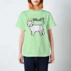 Cute mascot dogsのWhat? White West Highland Terrier Regular Fit T-Shirt