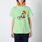 もちけらのお昼寝猫ちゃん。 Regular Fit T-Shirt