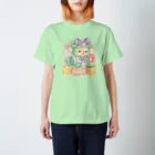 Ms LUTRAのMelancholy Minty  Regular Fit T-Shirt