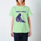 NIKORASU GOのユーモア動物デザイン「なんかだるい」（Tシャツ・パーカー・グッズ・ETC） スタンダードTシャツ