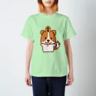 あおいむゆの将棋大好きこまわんモチーフ スタンダードTシャツ