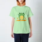 カエルたんのお店の【Tシャツ】カエルたんがポチる Regular Fit T-Shirt