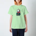 Oedo CollectionのGaming Boy(ビッグイラスト)／濃色Ｔシャツ スタンダードTシャツ