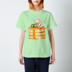 トロ箱戦隊本部のアイスのっけたホットケーキ スタンダードTシャツ