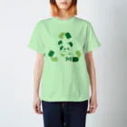 FOXY COLORSのパンダのぐるりん Regular Fit T-Shirt