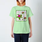 ふぃろのHello world and Friend ロゴマーク亀 パートⅡ スタンダードTシャツ