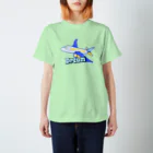 charlolのDREAM ブルー スタンダードTシャツ