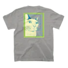 鈴々堂のねこパンチくらわせたろか？ スタンダードTシャツの裏面