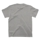 HAMATAKE MutsukoのMIZUBURO COLD スタンダードTシャツの裏面