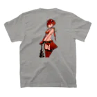 まだら屋の鬼っ娘（姉） スタンダードTシャツの裏面