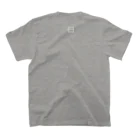 un_grn (月刊アングラ)のunder_ground (white logo)【前】/steps【背】: TS Regular Fit T-Shirtの裏面