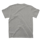 shoppのREDRUM 灰×ボルドー T-Shirtの裏面