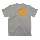 tuder line storyのMATU ロゴオレンジ Regular Fit T-Shirtの裏面