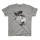 Arts&Crafts Muuのトリドリ黒 スタンダードTシャツ