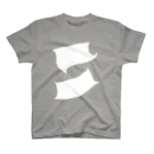 aki_ishibashiの二つの布 Regular Fit T-Shirt