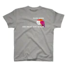 しまのなかまfromIRIOMOTEのSLOWDOWNアカショウビン スタンダードTシャツ