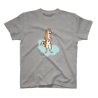 ヤマノナガメの雲にのる犬 Regular Fit T-Shirt