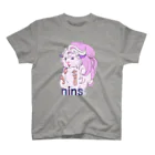 nins・にんずのguinea pig princesses Regular Fit T-Shirt