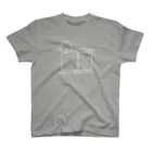 toll/sae tsuchiyaのパラボラアンテナのあるベランダの絵 Regular Fit T-Shirt