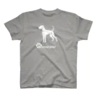 bow and arrow のワイマラナー スタンダードTシャツ